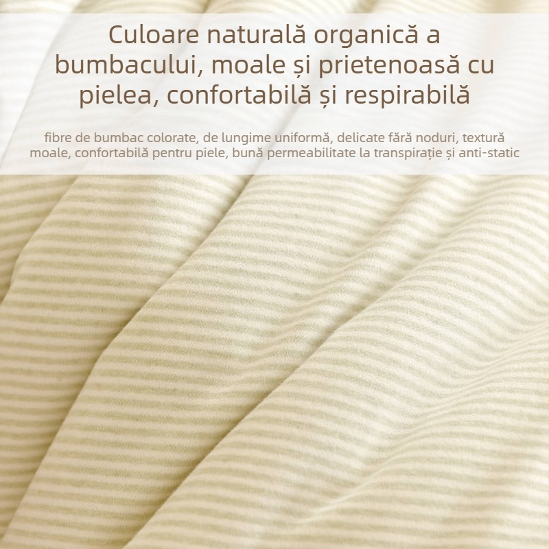 Cuvertură pentru bebeluș din bumbac curat, umplutură din poliester, sezon toamnă-iarnă, pentru nou-născuți.
