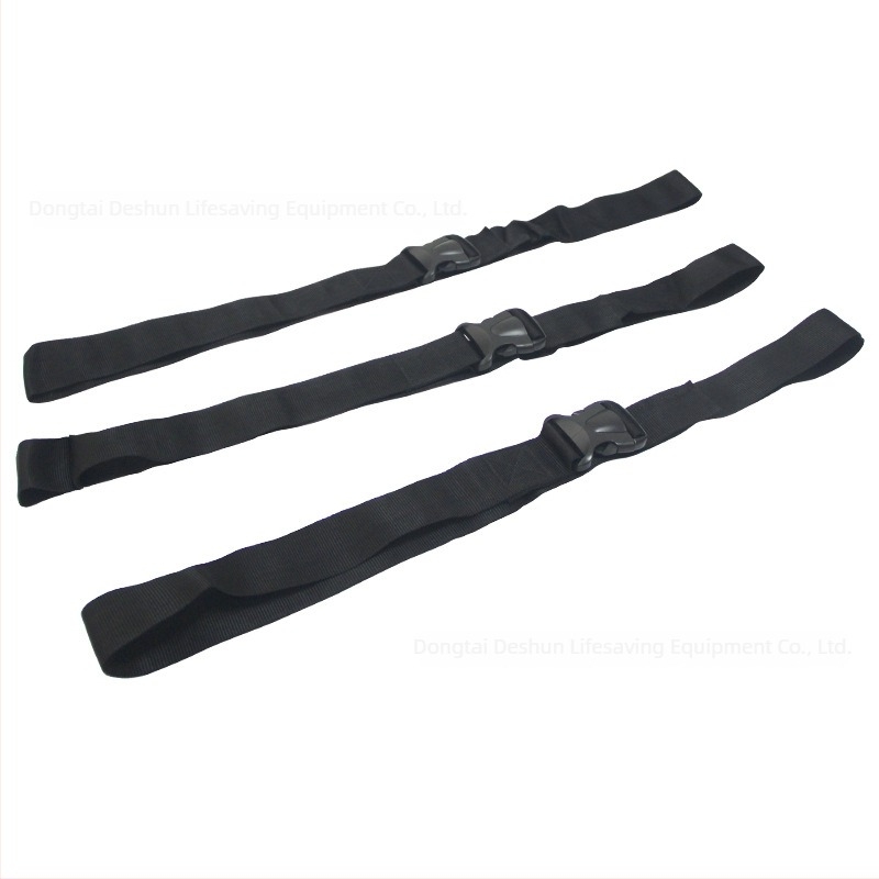 Set targă de salvare în apă cu placă spinală, targă pliabilă din plastic, fixator PE pentru cap și atelă cervicală — Brand Three Tails, Model SWY-SYJYDJ-01