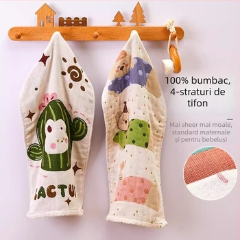 Arsof/eirs Prosop din bumbac 100% cu țesătură Jacquard, 32s, 50–80 g, pentru față și mână