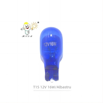 Lumină pentru instrumente auto, model T15, 12V, 16W, tub de sticlă