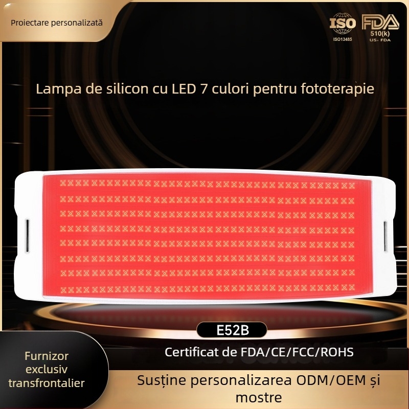 Dispozitiv de înfrumusețare cu terapie LED PDT multi-lumină pentru rejuvenare prin fotoni, îmbunătire a acneei și pigmentării, luminozitatea pielii și reducerea expunerii la soare