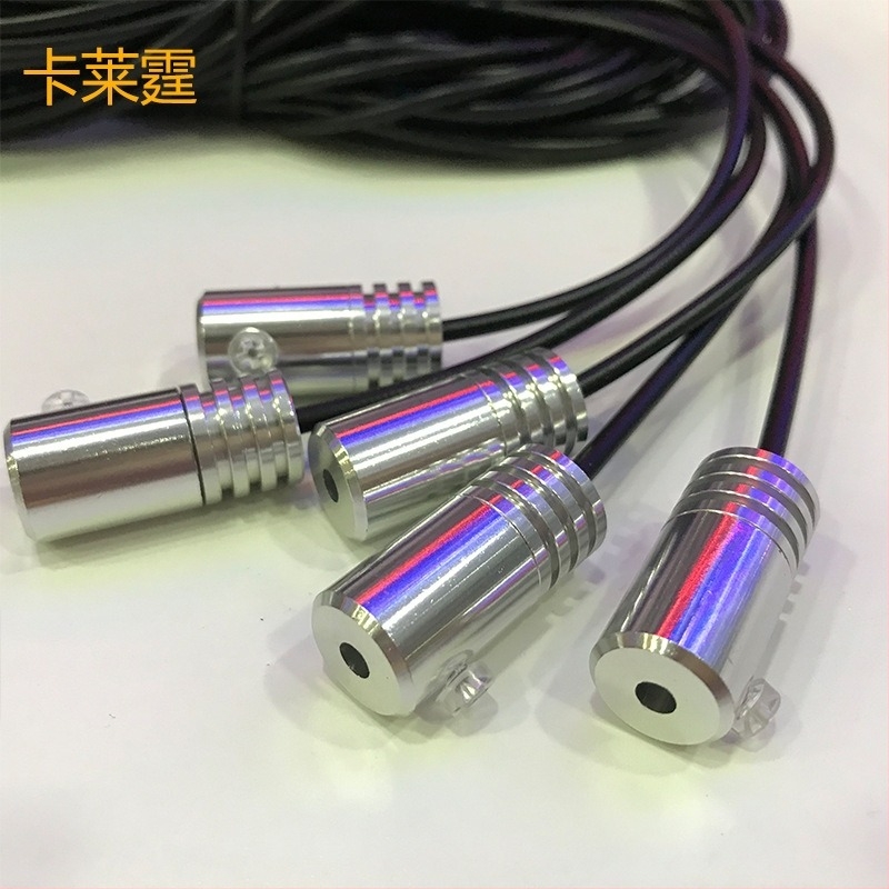 Lampă LED pentru tabloul de bord auto, iluminare ambientală cu cer înstelat, control prin aplicație, 12V, 3.4W, 5050 LED, pentru panoul de bord, uși, lunetă panoramică și consolă centrală