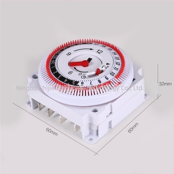 TIMEBEST comutator temporizat cu 96 canale pentru pompe de apă și iluminat stradal — timer industrial CE/ROHS