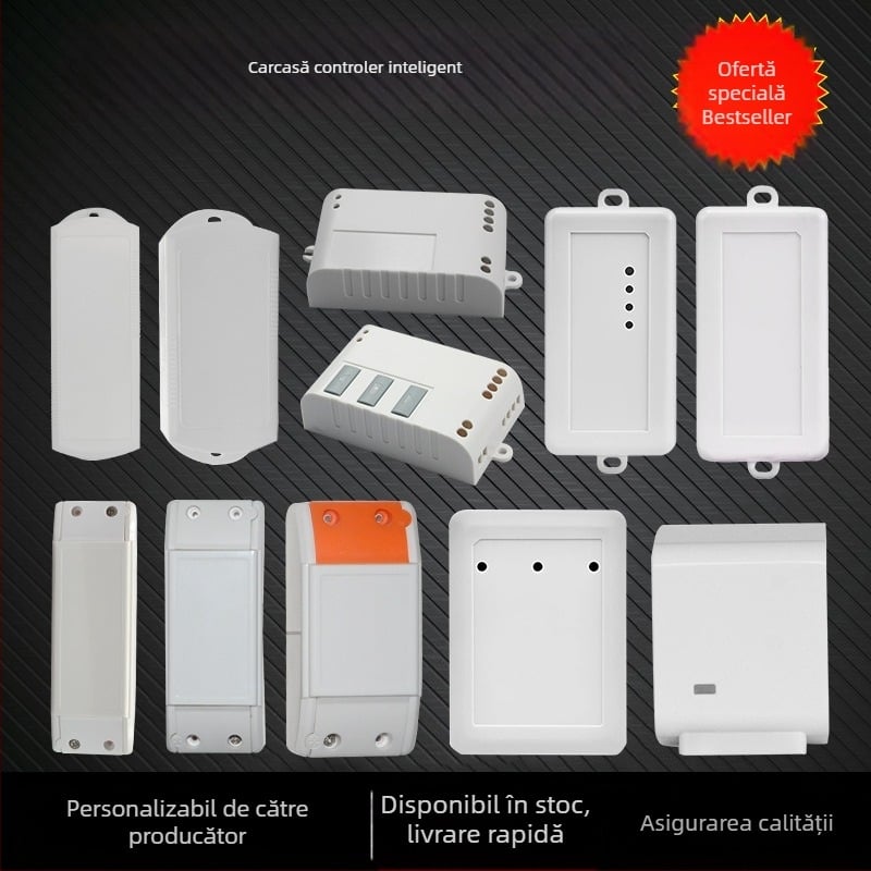 Carcasă ABS pentru controler LED cu Bluetooth, sincronizare muzică și temporizator de reglare a luminozității – Brand 324/Jie Hao