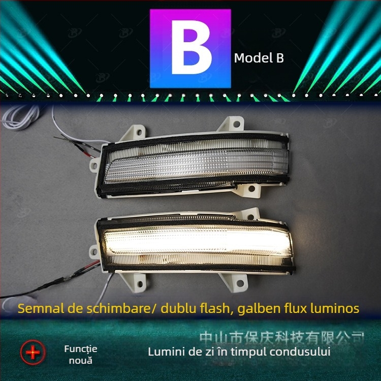 LED semnalizare oglindă retrovizoare pentru Honda Civic 9 Gen, 12V, 5W, durată de viață 87.600 ore, model ZSBQ202404291854