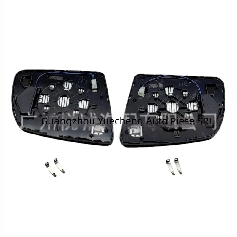 Oglindă retrovizoare înlocuibilă – oglindă plată, 12V, cromată, ABS; Potrivit pentru Toyota Sequoia 2008–2017 și Tacoma 2007–2021 (modelele 879030C100 / 879060C110)