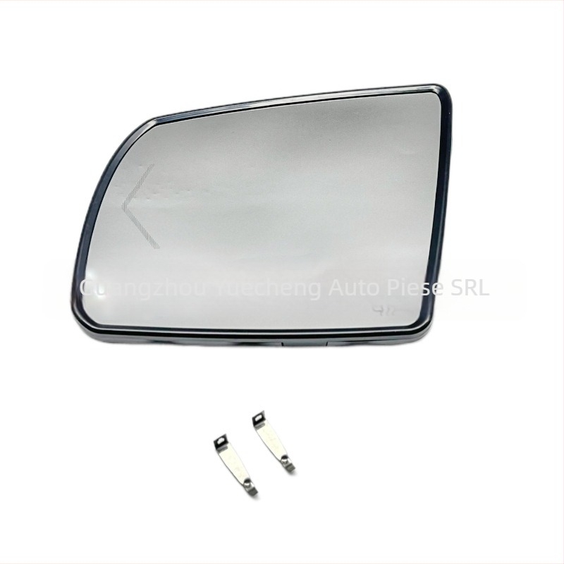 Oglindă retrovizoare înlocuibilă – oglindă plată, 12V, cromată, ABS; Potrivit pentru Toyota Sequoia 2008–2017 și Tacoma 2007–2021 (modelele 879030C100 / 879060C110)