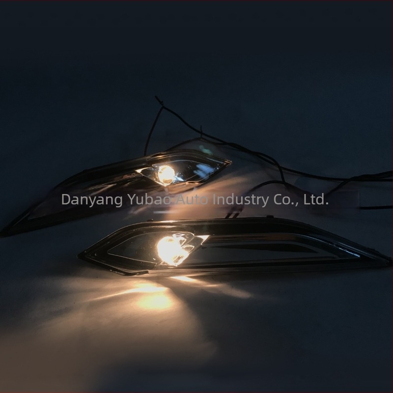 Porsche Cayenne 2011-2014 92A Lampa laterală a bareii față și lampă de colț, ABS, piesa 95863110100/1101