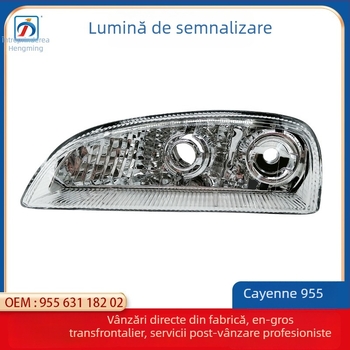 Iluminare pentru bara din față Porsche Cayenne 07-10: semnalizare, lumina de zi și far de ceață - ABS KY/08