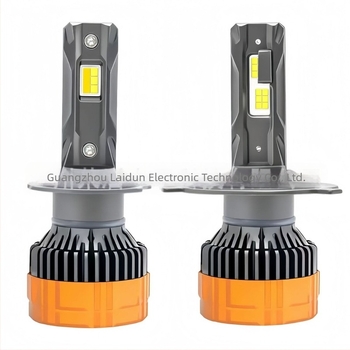 Faro LED tri-color controlat de la distanță - 65W, 12V, 10800 lm, IP68, durată 50000h