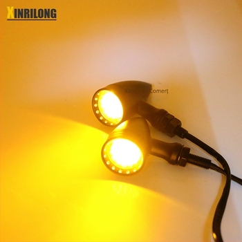 Semnal LED pentru motocicletă din aliaj de aluminiu, HP-Z006, universal 12V pentru motociclete, sursă de lumină 35W, personalizare disponibilă