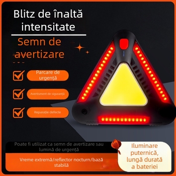 Lampă de lucru multifuncțională cu LED COB 5730×44, 1000 lm, fascicul de 180°, corp ABS