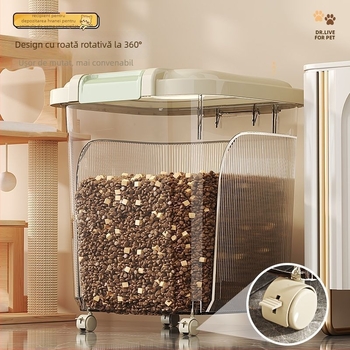 Recipient pentru hrană pentru pisici și câini, sigilat, marcă privată autorizată, neimportat, nu este cadou