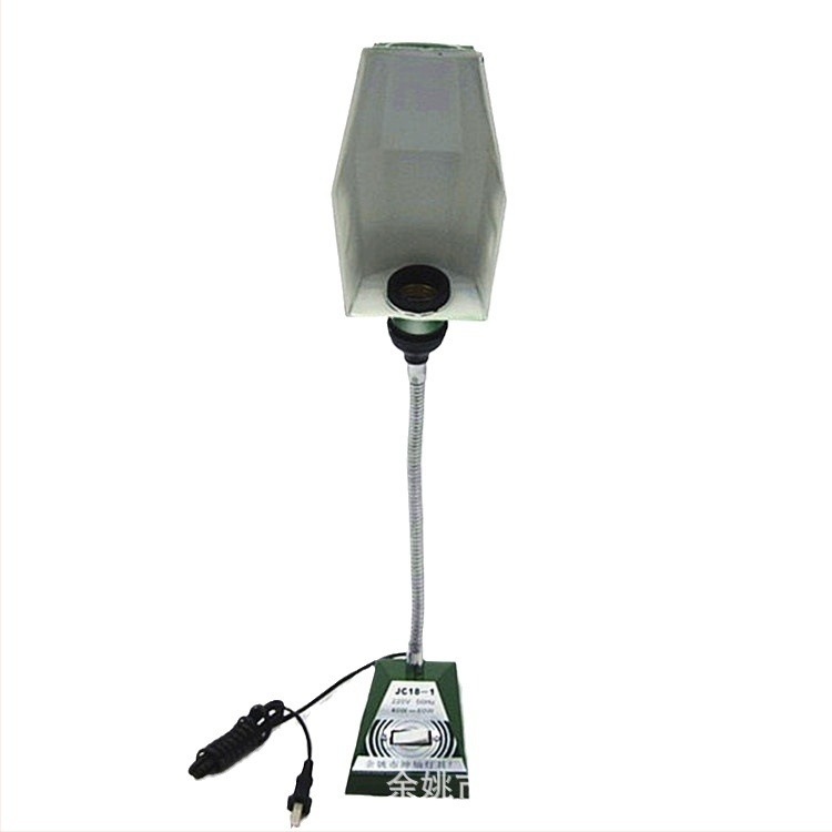 Lampă pentru bancul de lucru al unui strung cu suport E27, 50W, 12-220V, sursă de lumină externă