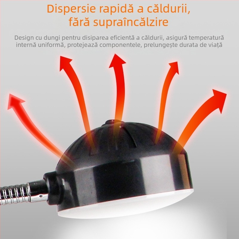 LED lampă de lucru pentru mașini-unelte cu bază magnetică puternică pentru mașini de cusut – lampă de masă industrială universală pentru mașini, 220V/24V (Brand: Nine; LED; Bază magnetică; Tensiune: 220V/24V; Pentru mașini de cusut)