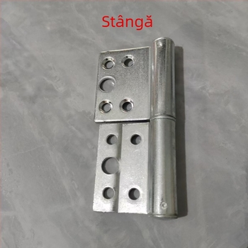 Balama pentru ușă în formă H, din fier, în formă de steag, axă îngroșată, detașabilă