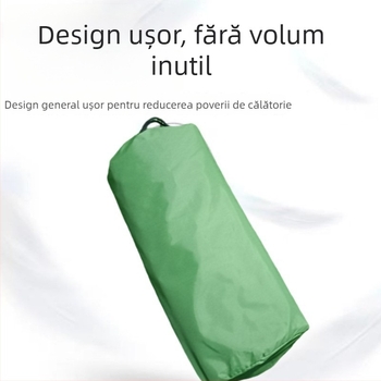 Saltea de dormit gonflabilă TPU pentru camping în aer liber – 1 persoană, 547 g