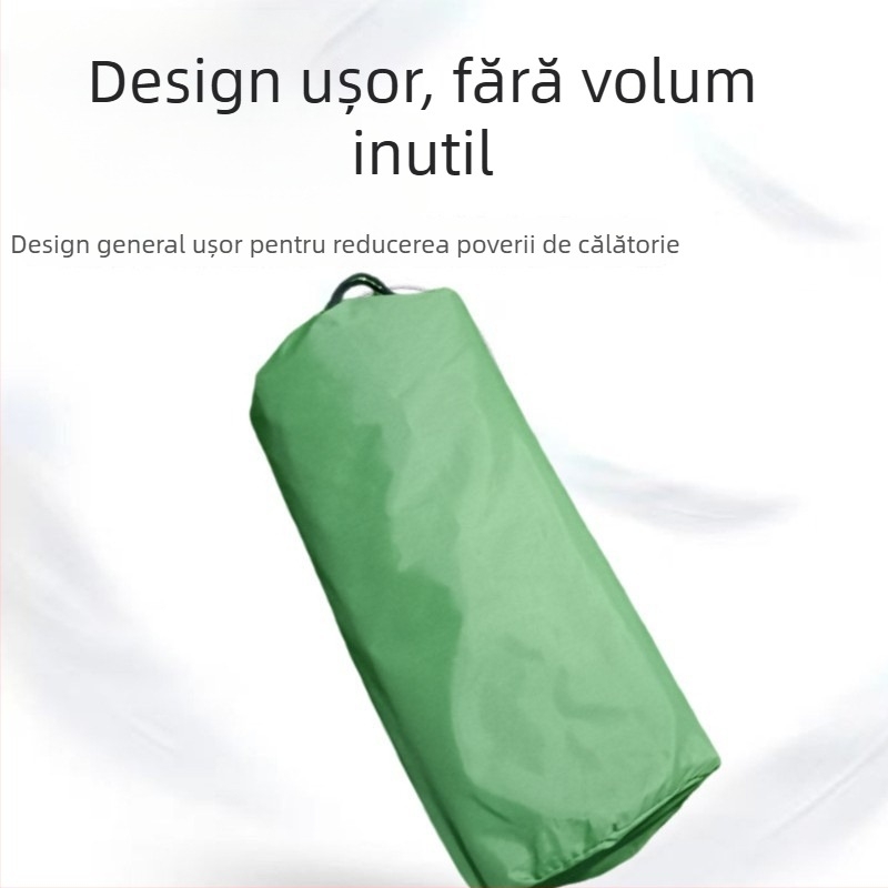 Saltea de dormit gonflabilă TPU pentru camping în aer liber – 1 persoană, 547 g