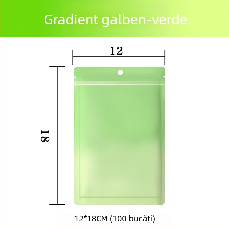 Sac cu închidere etanșă tip ZIP, din PET compozit aluminizat, personalizabil pentru surprize mini, lungimea sigilării 10–30 cm