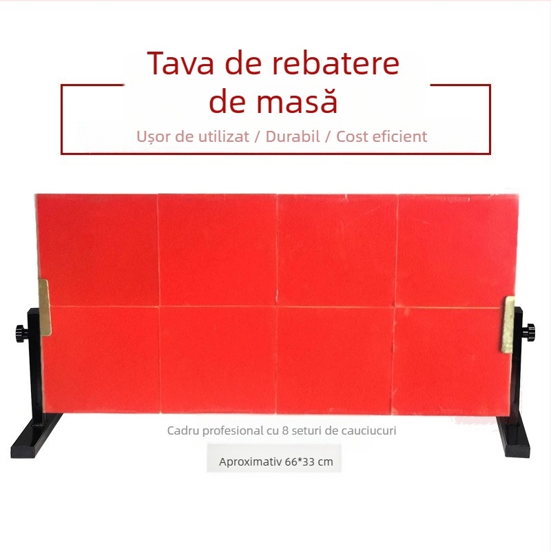 Panou de antrenament pentru tenis de masă destinat antrenamentului solo – panou de revenire a mingilor