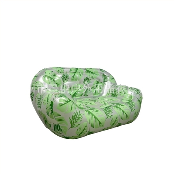 Jingpeng Canapea gonflabilă din PVC cu finisaj catifelat pentru adulți