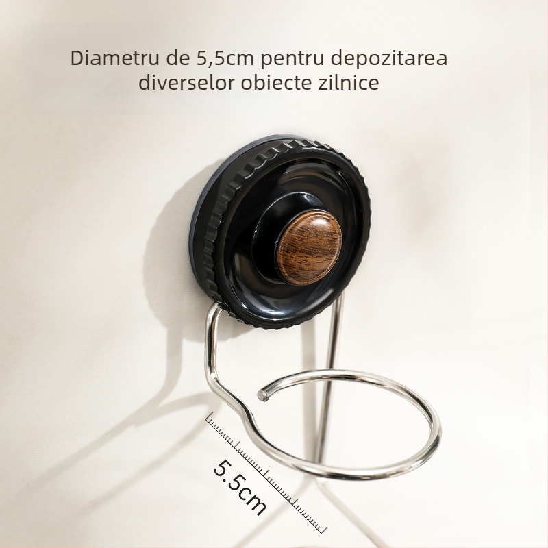 Raft de depozitare în baie montat pe perete – pentru aparat de ras și periuțe de dinți, oțel inoxidabil, 1 nivel, cod produs Bd2025070901