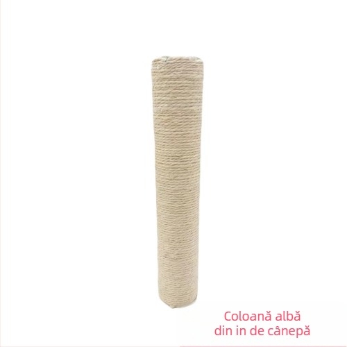 Stâlp de cățărare pentru pisici – kit DIY cu tub din hârtie Kraft și sfoară din cânepă, stil simplu, Charming Pet