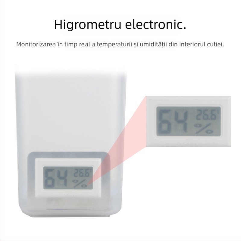 Cutie de uscare pentru consumabilele de imprimare 3D — protecție la praf și umiditate, depozitare etanșă, construcție din plastic, marcă 3ds way