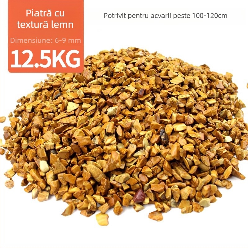 Pietre de decor pentru acvariu și țestoase – substrat micro-peisaj cu pietriș, origine China, produs local, cantitate de ambalaj nelimitată