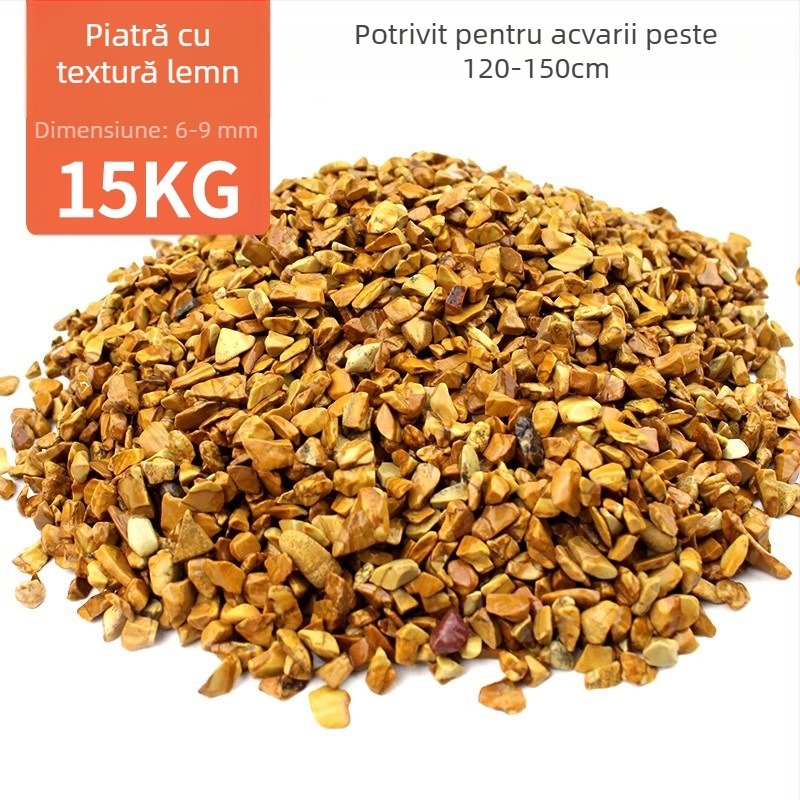 Pietre de decor pentru acvariu și țestoase – substrat micro-peisaj cu pietriș, origine China, produs local, cantitate de ambalaj nelimitată