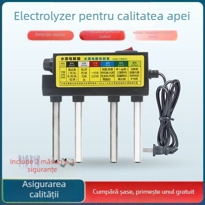 Analizator online pentru calitatea apei cu electrozi din fier și aluminiu pentru apă potabilă de acasă – testarea metalelor grele