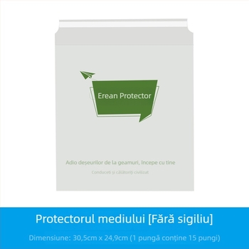 Honggao pungă de gunoi auto din PVC, cu atașament adeziv pentru spatele scaunului, impermeabilă, personalizabilă