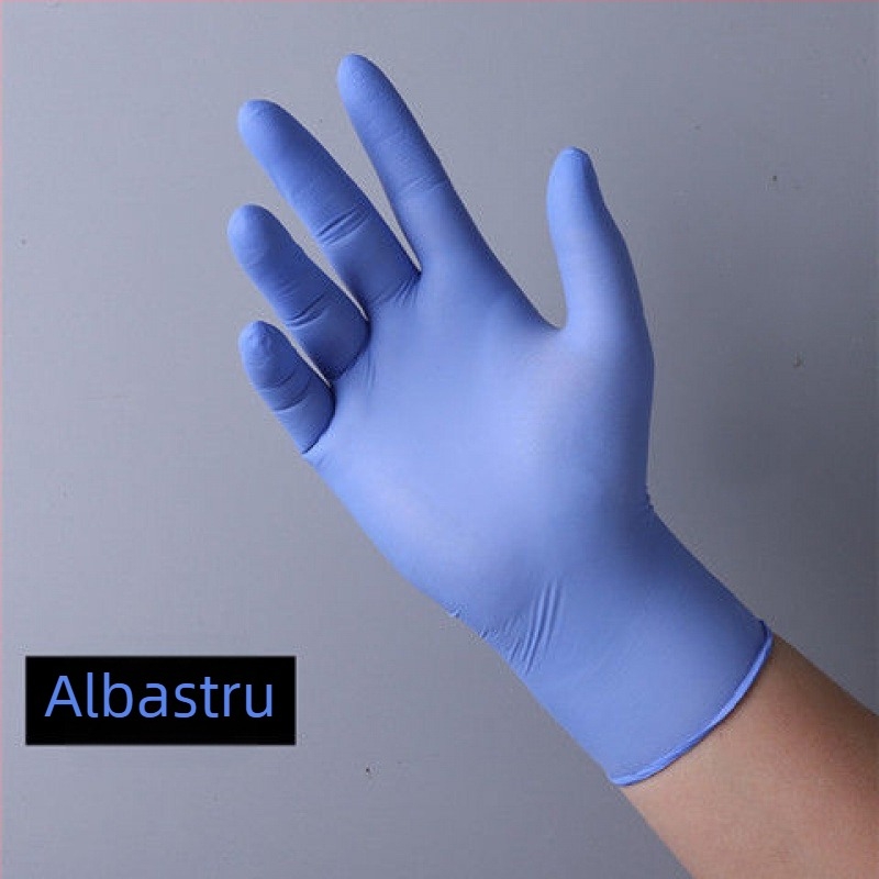 Mănuși de unică folosință din PVC, de calitate pentru alimente, impermeabile la apă și ulei, grosime 4.5 silk, compatibile cu ecranul tactil