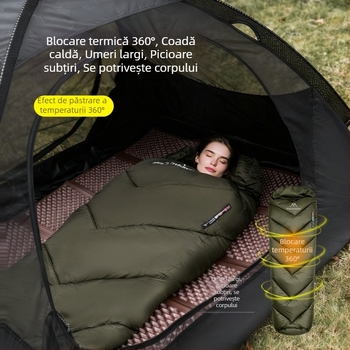 Shanzhike Sac de dormit ușor tip mumie SZK1365