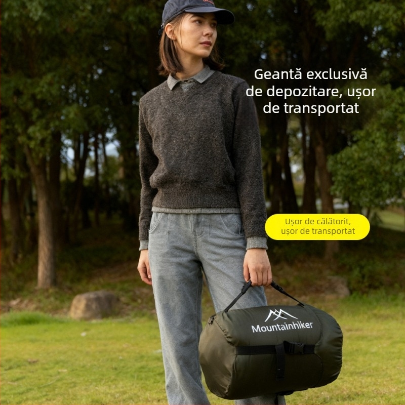 Shanzhike Sac de dormit ușor tip mumie SZK1365