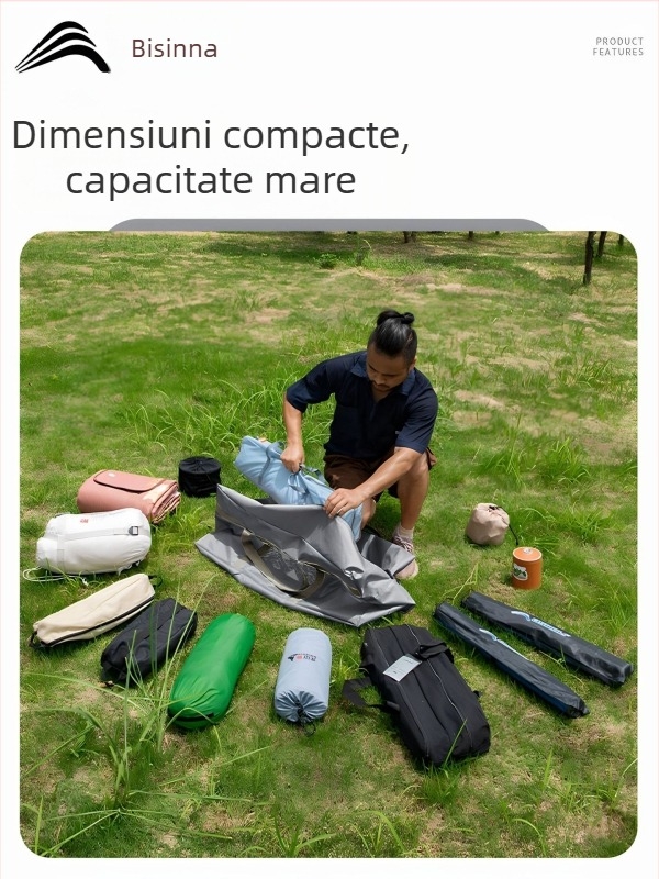 Sac de depozitare pentru echipament de camping în aer liber – Brand Bswolf/beishanlang, capacitate mare, protecție împotriva umezelii
