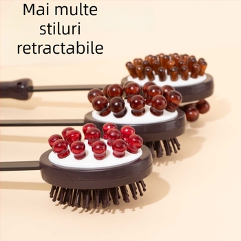 Cioc masaj manual cu două fețe pentru sănătate și fitness; corp din plastic, 210 g, design de tip familie, personalizabil