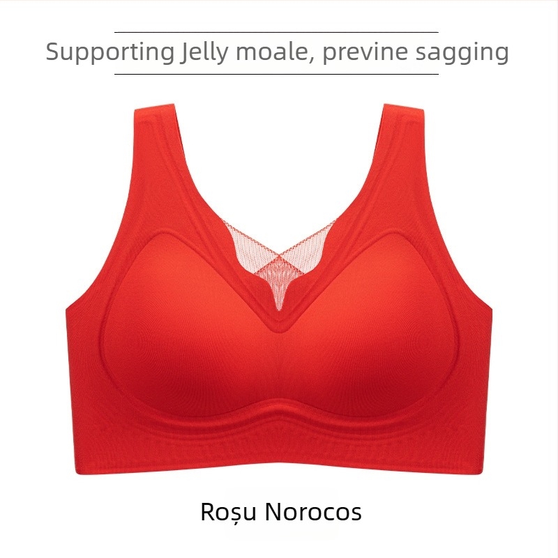 Sutien pentru femei cu cupă completă, cu burete și formă, din nylon, căptușeală nylon, bretele fixe, fără inele din oțel