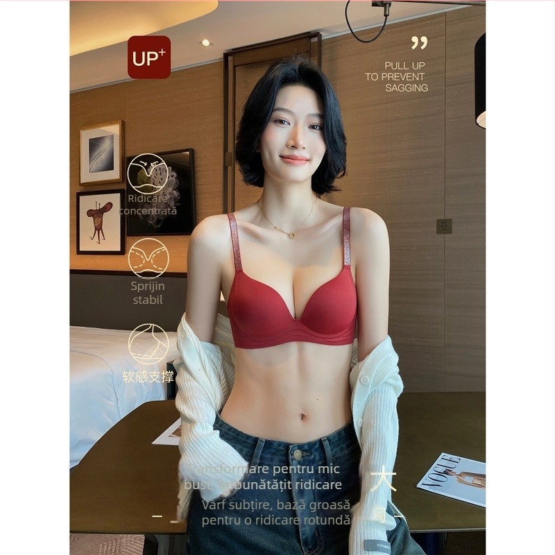 Sutien nylon, cupă 3/4, fără inel metalic, cupă turnată cu margine superioară subțire și margine inferioară mai groasă, bretele fixe dublu, închidere în spate cu trei rânduri