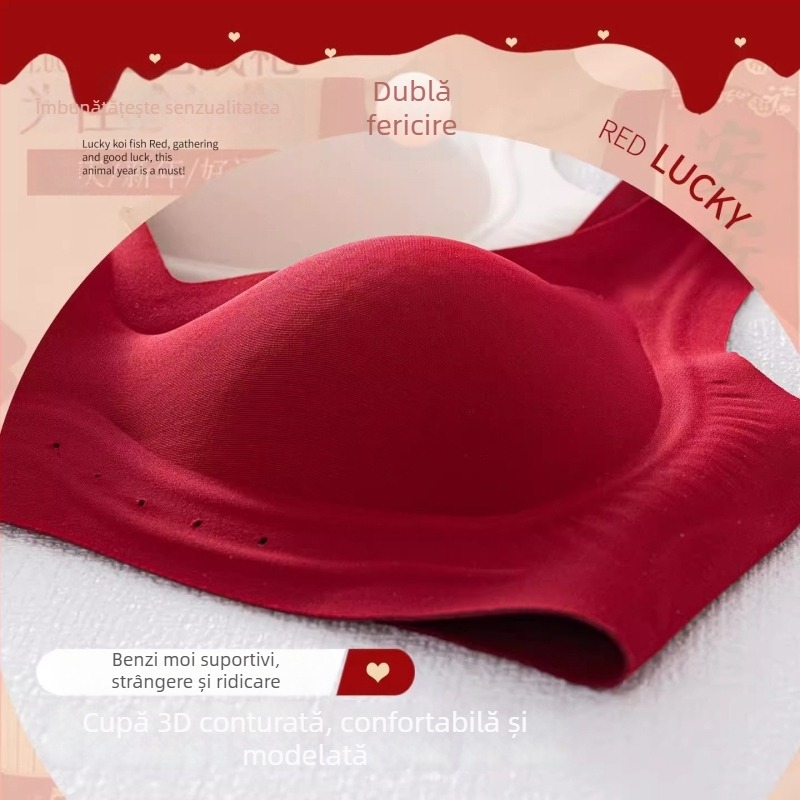 Sutien cu cupă 3/4, cupe modelate subțiri, nylon (corp și căptușeală), bretele fixe, închidere pe spate cu trei rânduri de cârlige