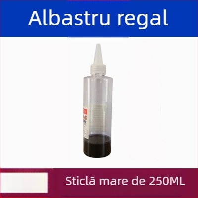 Kit DIY Tie-Dye pentru copii, vopsele lichide în sticluţe cu pigmenţi minerali, fără fierbere, capacitate 50, Brand Tips