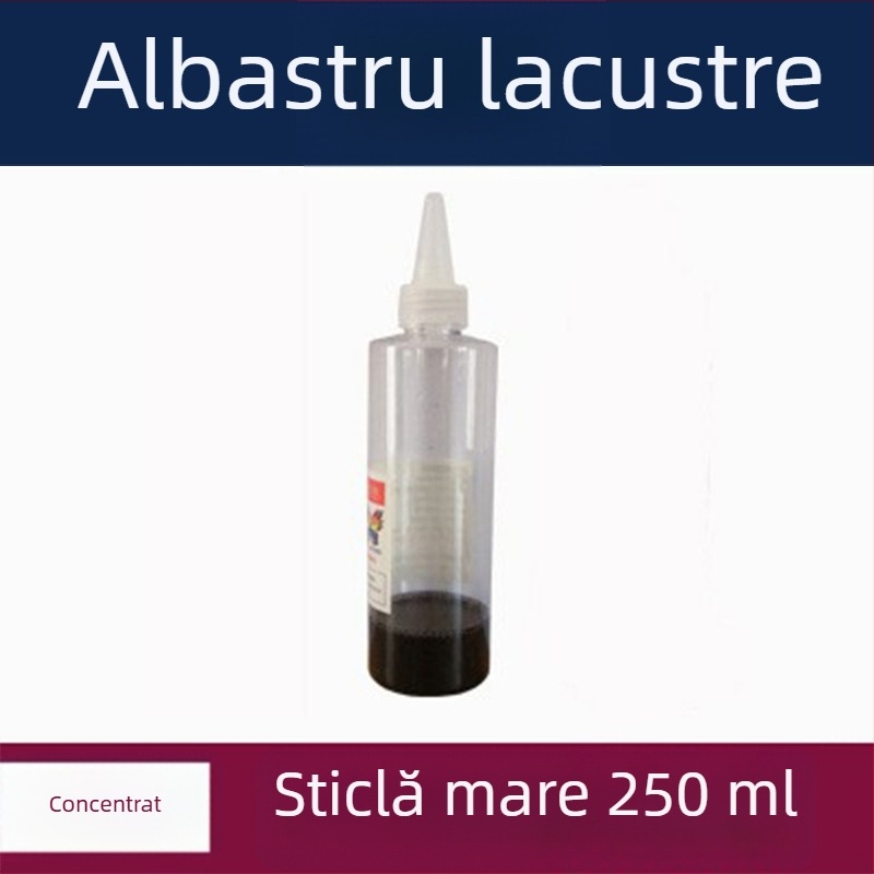Kit DIY Tie-Dye pentru copii, vopsele lichide în sticluţe cu pigmenţi minerali, fără fierbere, capacitate 50, Brand Tips