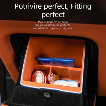 Cutie de depozitare din silicon pentru Ideal L7/L8/L9, ușă auto, personalizabilă