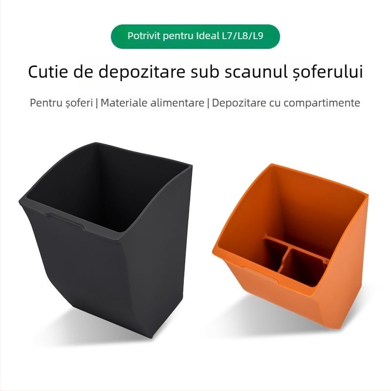 Cutie de depozitare din silicon pentru Ideal L7/L8/L9, ușă auto, personalizabilă