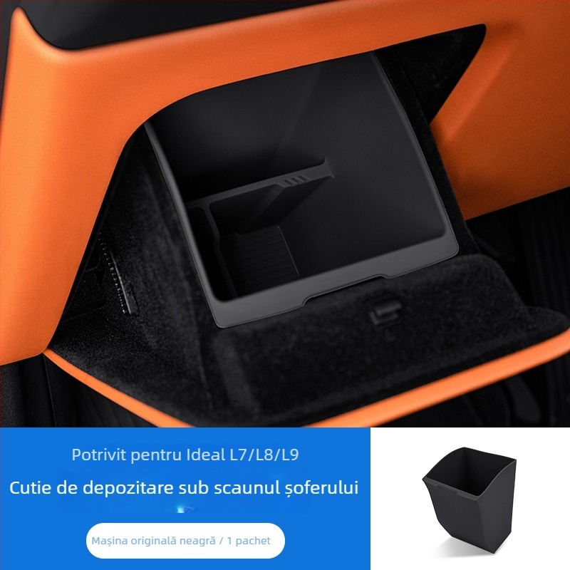 Cutie de depozitare din silicon pentru Ideal L7/L8/L9, ușă auto, personalizabilă