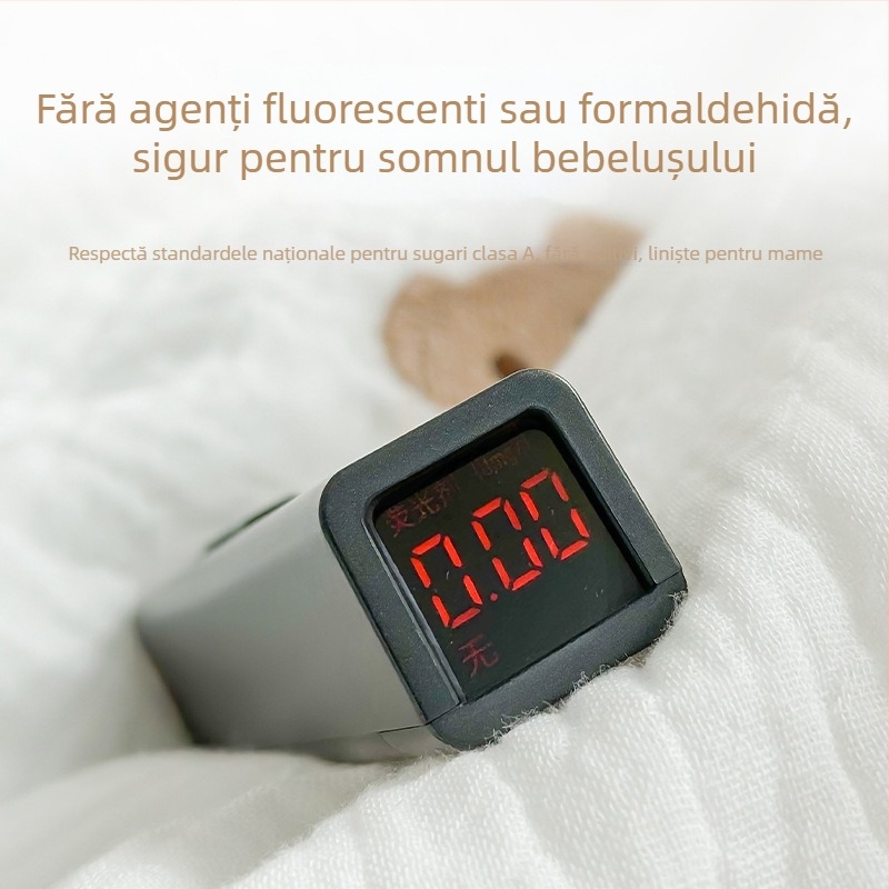 Cuvertură pentru copii – 100% bumbac, umplutură poliester, toate sezoanele (Primăvară-Toamnă), potrivită pentru copii sub 14 ani