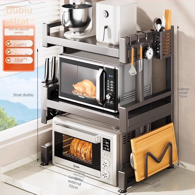 Raft pentru cuptor cu microunde, tip E, din oțel carbon — structură metalică, Model E, 1x1, Logo OEM, Xiong Tribe Home Furnishing