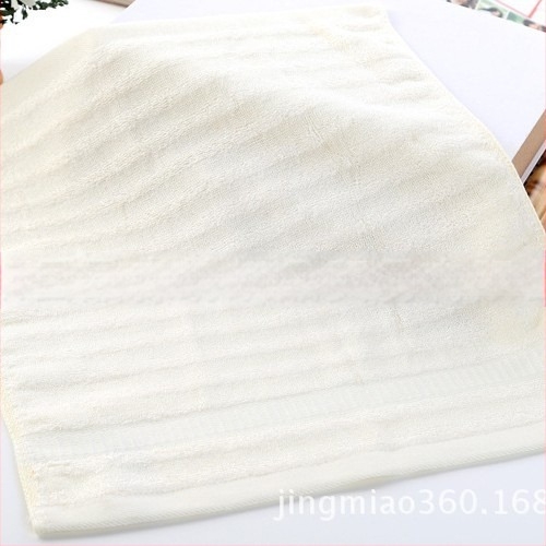 Prosop de față pentru copii din fibre de bambus, țesătură jacquard ondulată, pătrat mare, 50–80 g, 85% bambus