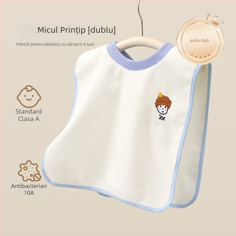 Prosop de față pentru copii, poliester 150D, țesătură simplă, 80–100 g, prosop multifuncțional pentru igiena gurii.