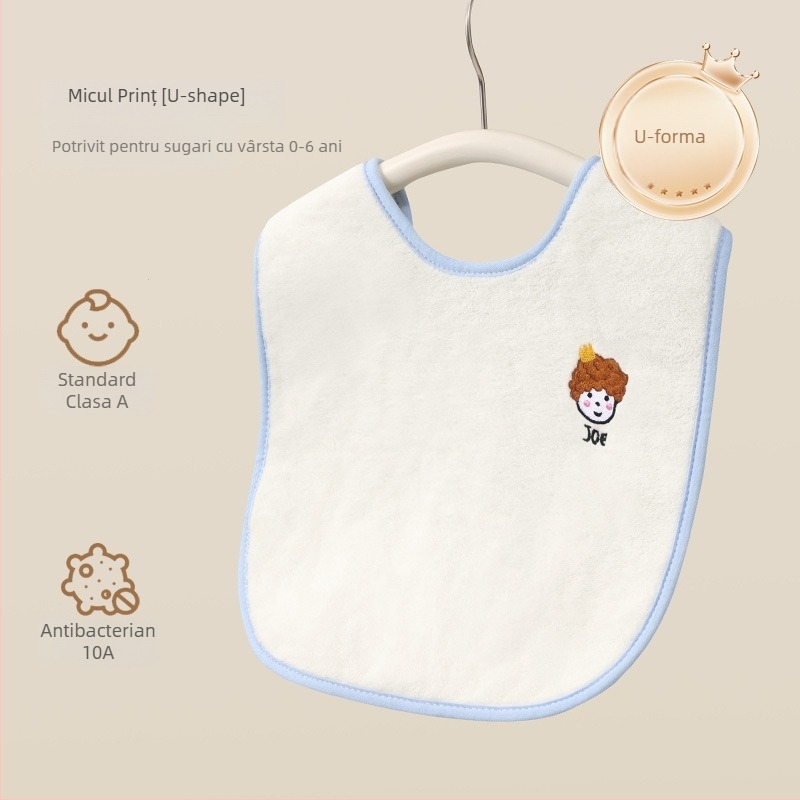 Prosop de față pentru copii, poliester 150D, țesătură simplă, 80–100 g, prosop multifuncțional pentru igiena gurii.